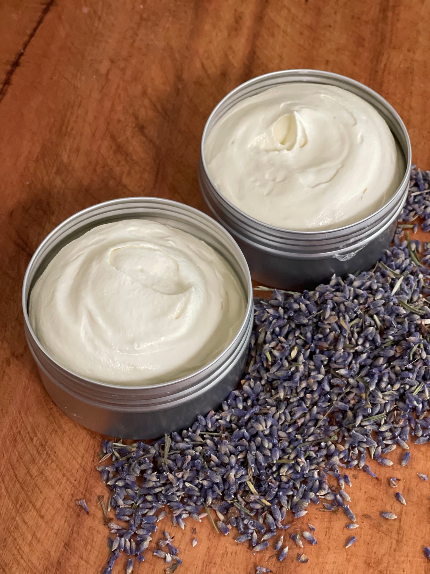 Whipped Tallow Infused with Lavender